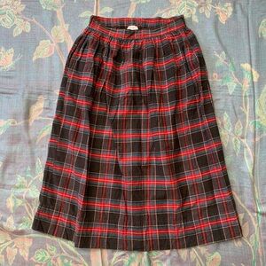 VINTAGE 60s Sweater Loft maxi skirt. Large. 10% cotton. MADE IN USA